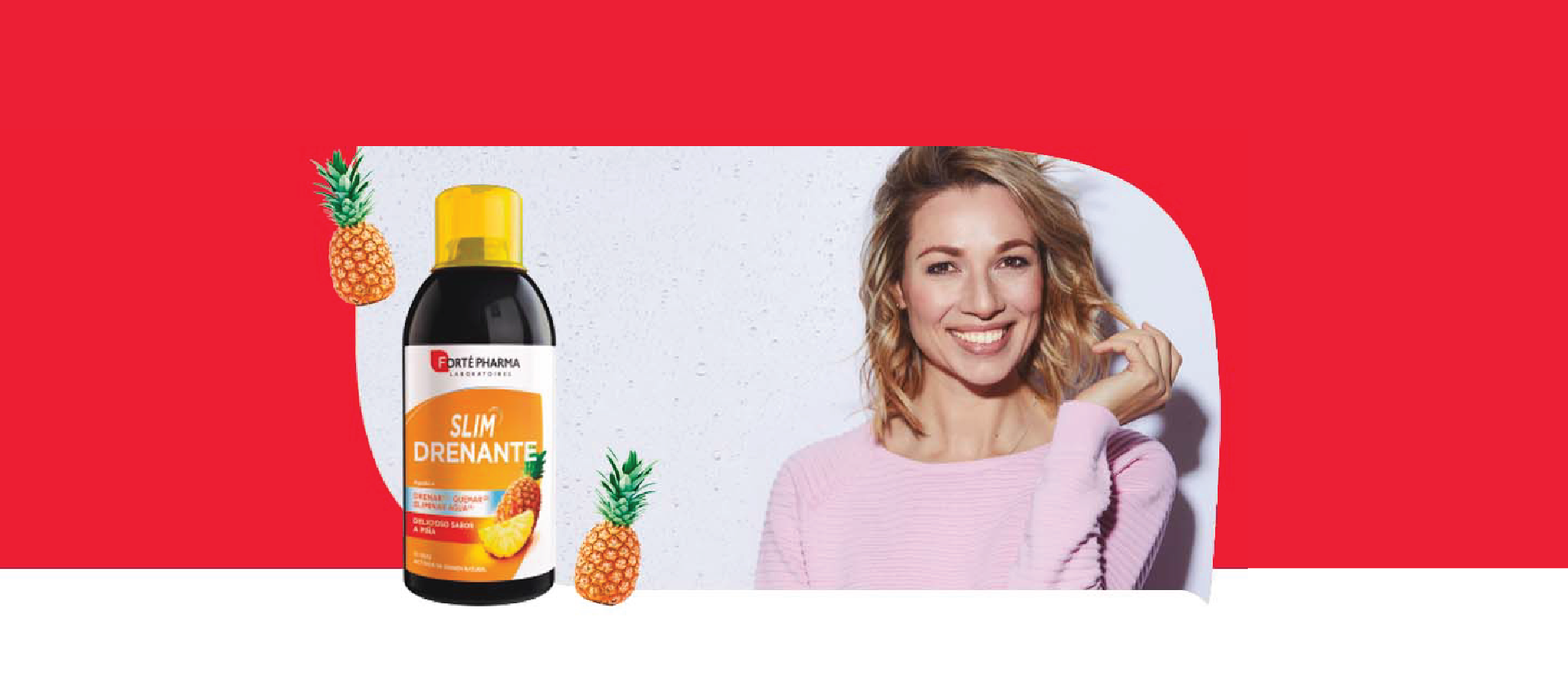 Banner Slim Drenante con Piña