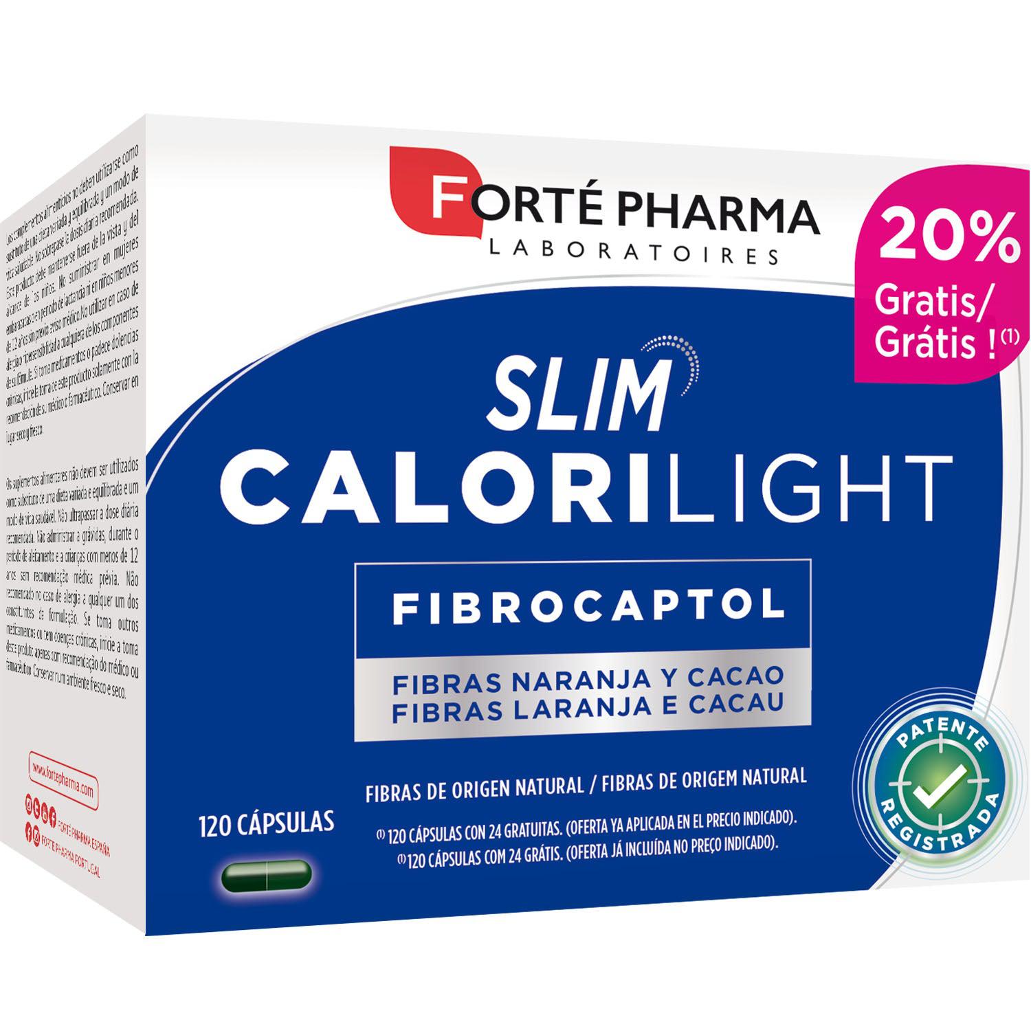 slim calorilight 120 cápsulas