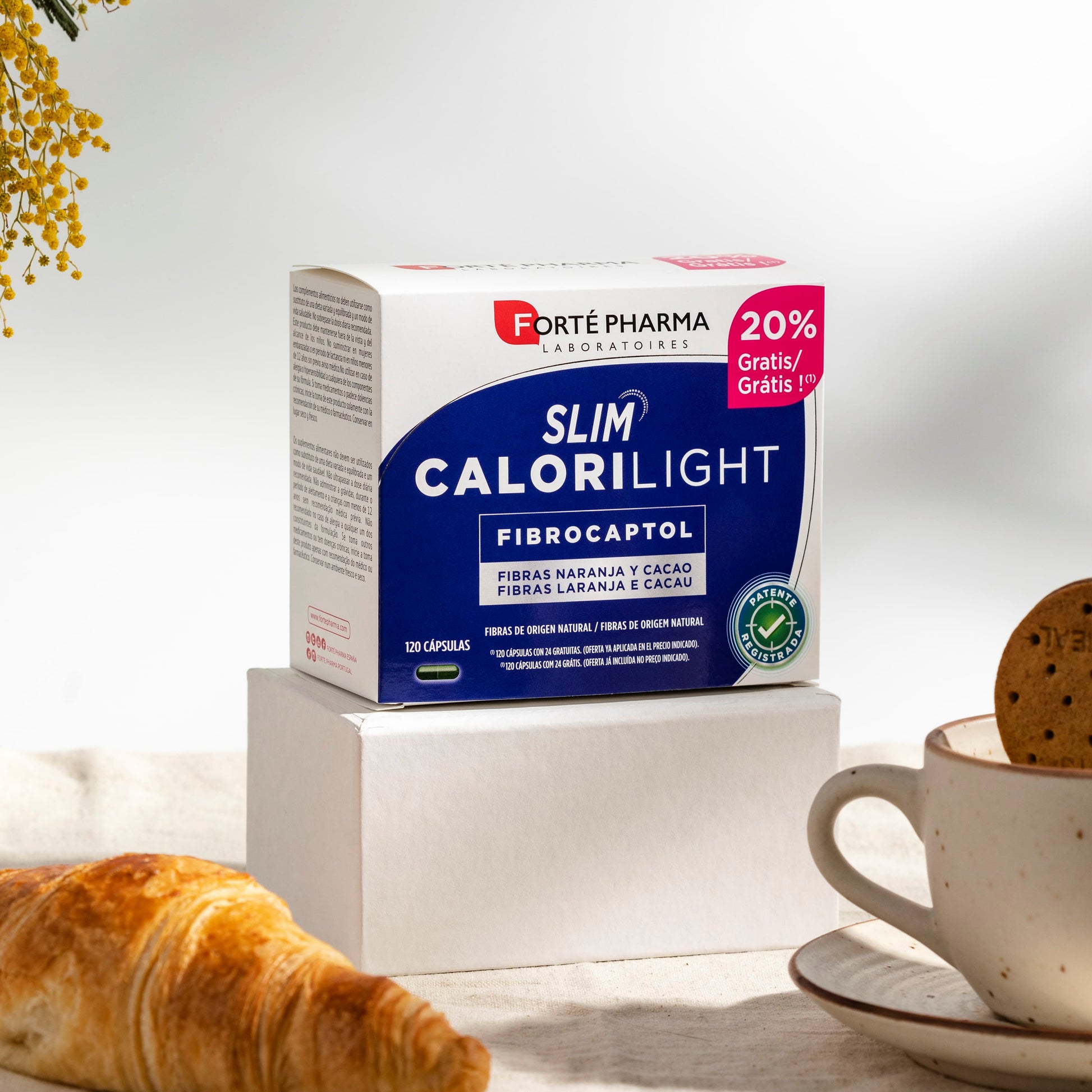 slim calorilight 120 cápsulas-Control de peso y eliminación de líquidos-Forté Pharma