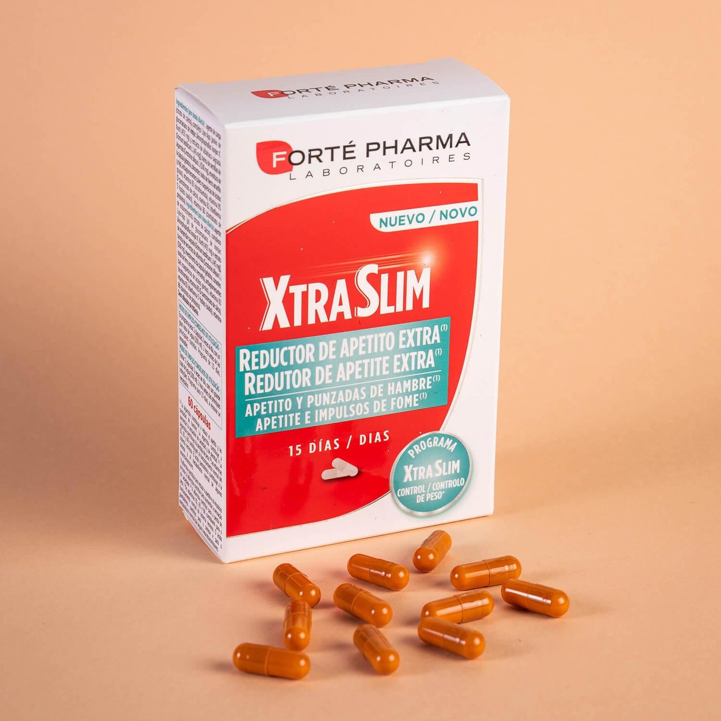 xtraslim reductor de apetito-Control de peso y eliminación de líquidos-Forté Pharma