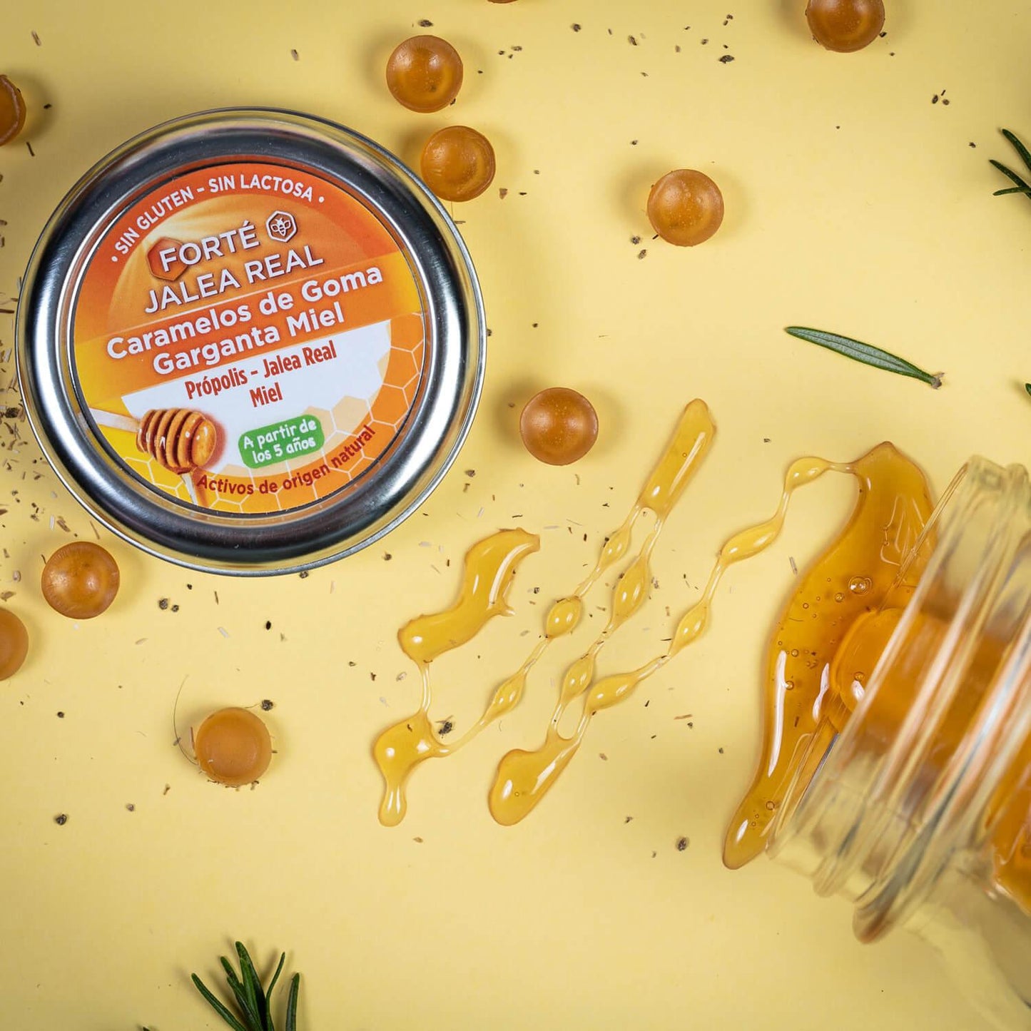 forté caramelos goma sabor miel-Aparato respiratorio, garganta y nariz-Naturalidad-Forté Pharma