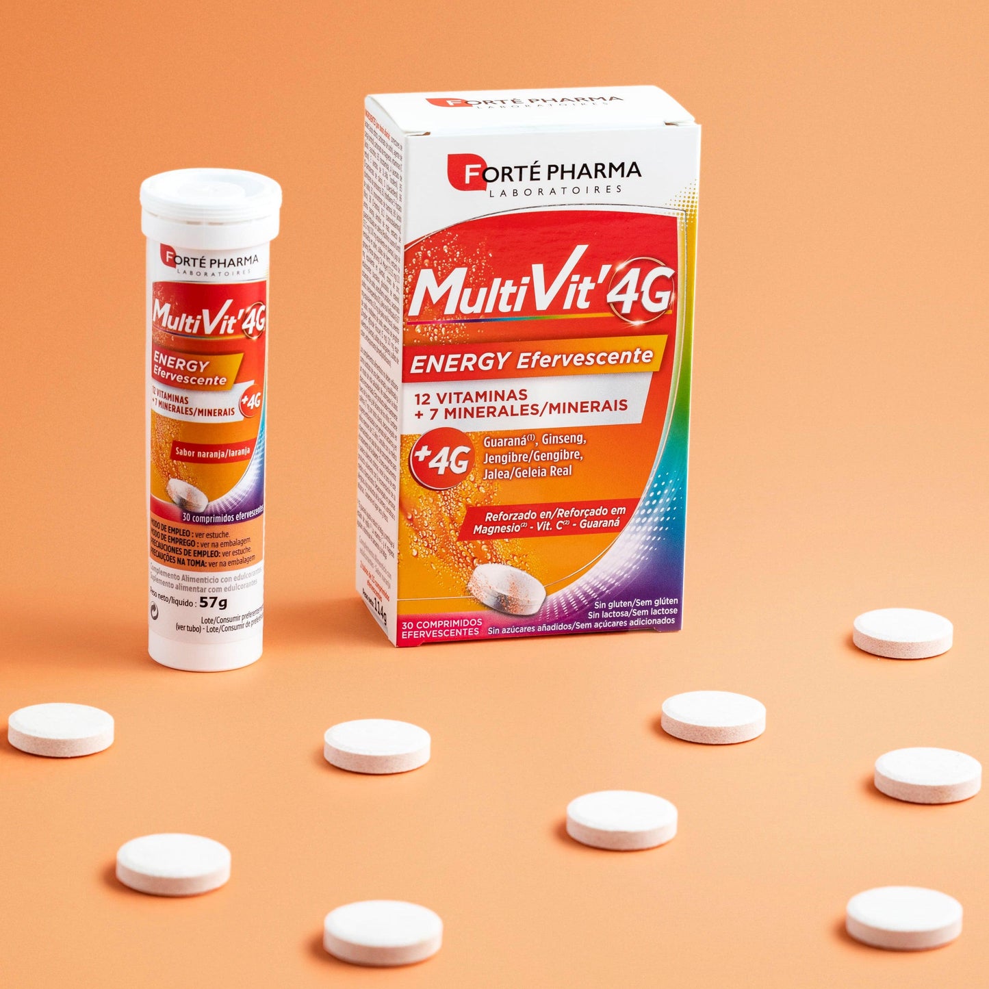 multivit 4g energy efervescente-Vitalidad y Energía-Forté Pharma