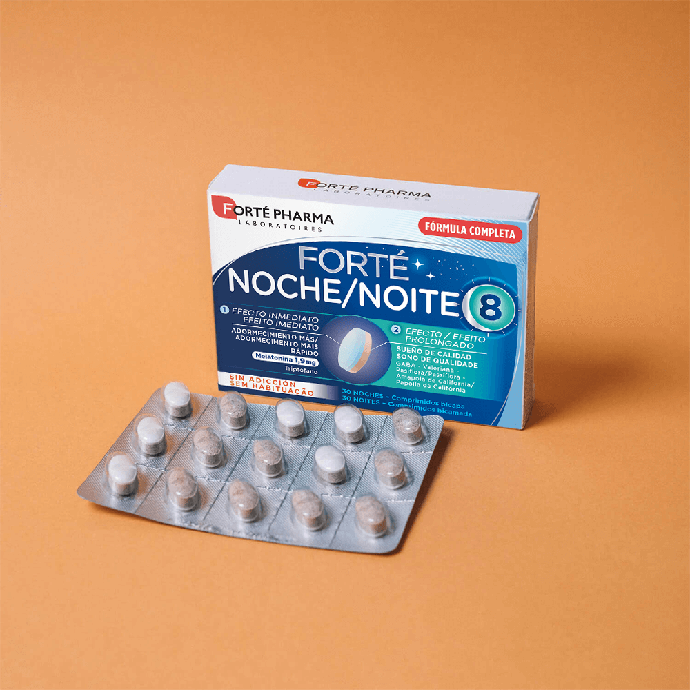 Imagen forte noche 8h con blister fuera de empaque