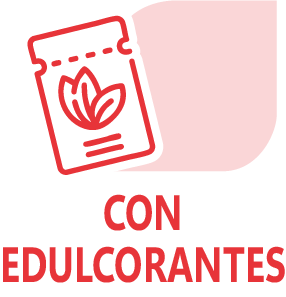 Icono que indica que el producto contiene edulcorantes