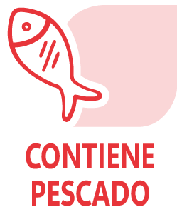 Icono que indica que el producto contiene pescado
