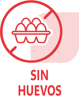 Icono que indica que el producto no contiene huevos