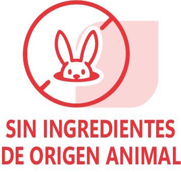 Icono que indica que el producto no contiene ingredientes de origen animal