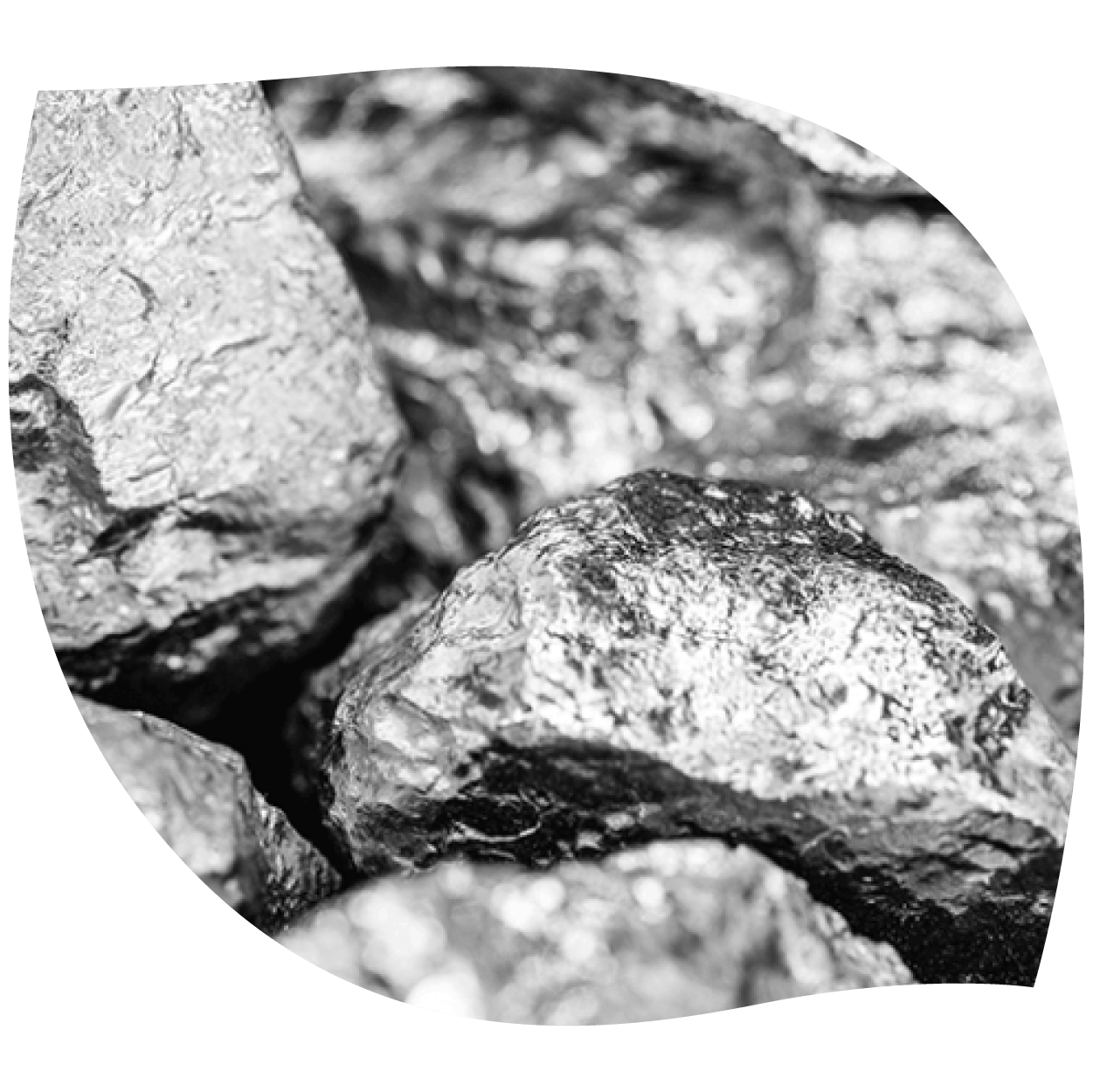 Imagen de cromo en su forma mineral