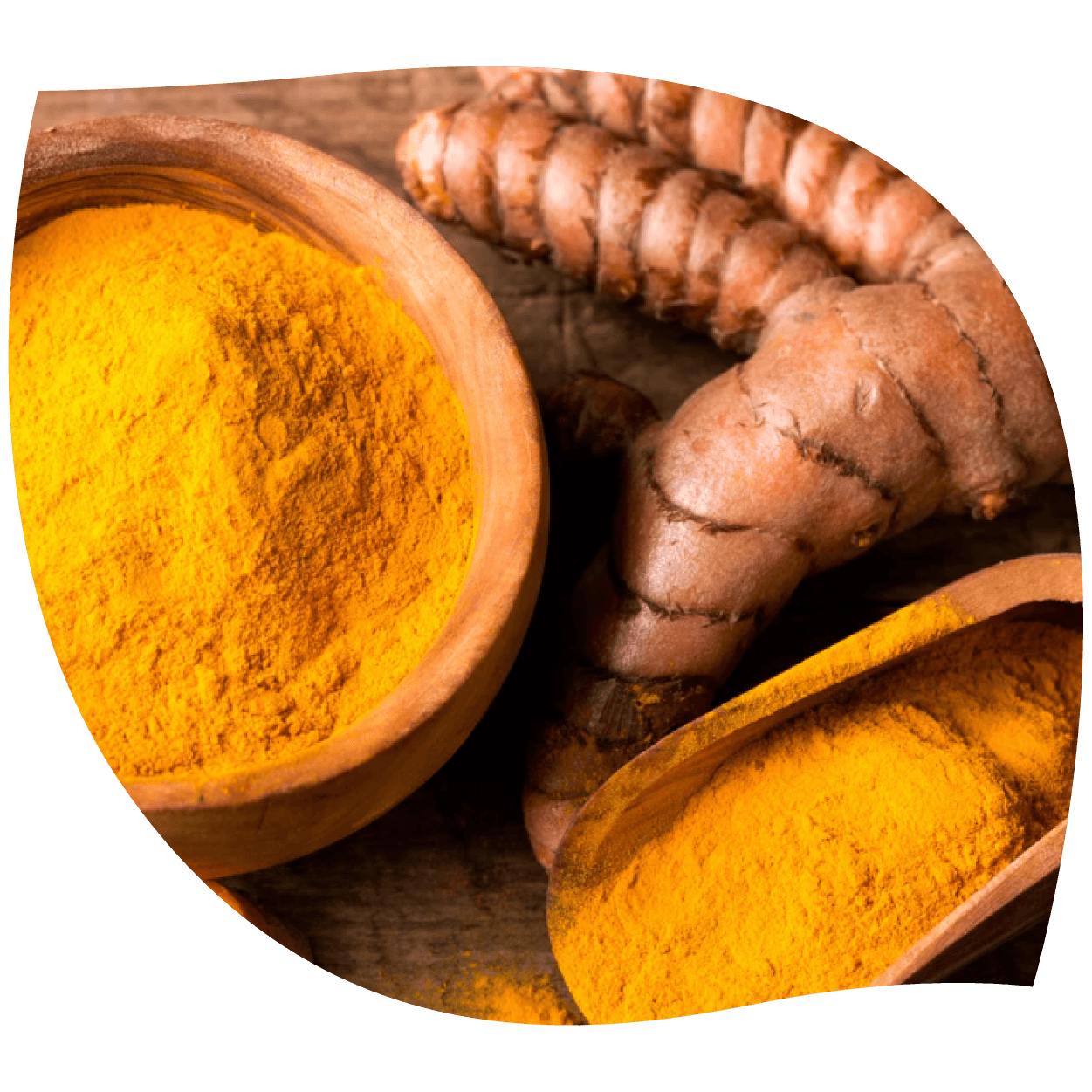 Imagen de extracto de cúrcuma en presentación líquida