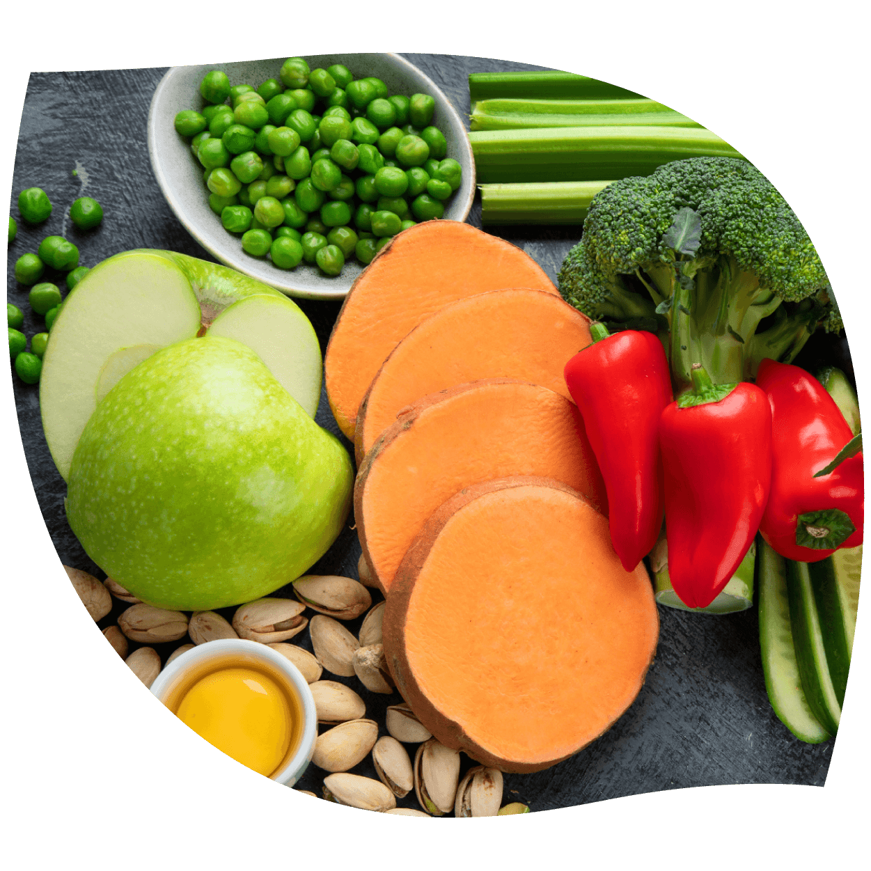 Imagen de luteína en cápsulas amarillas