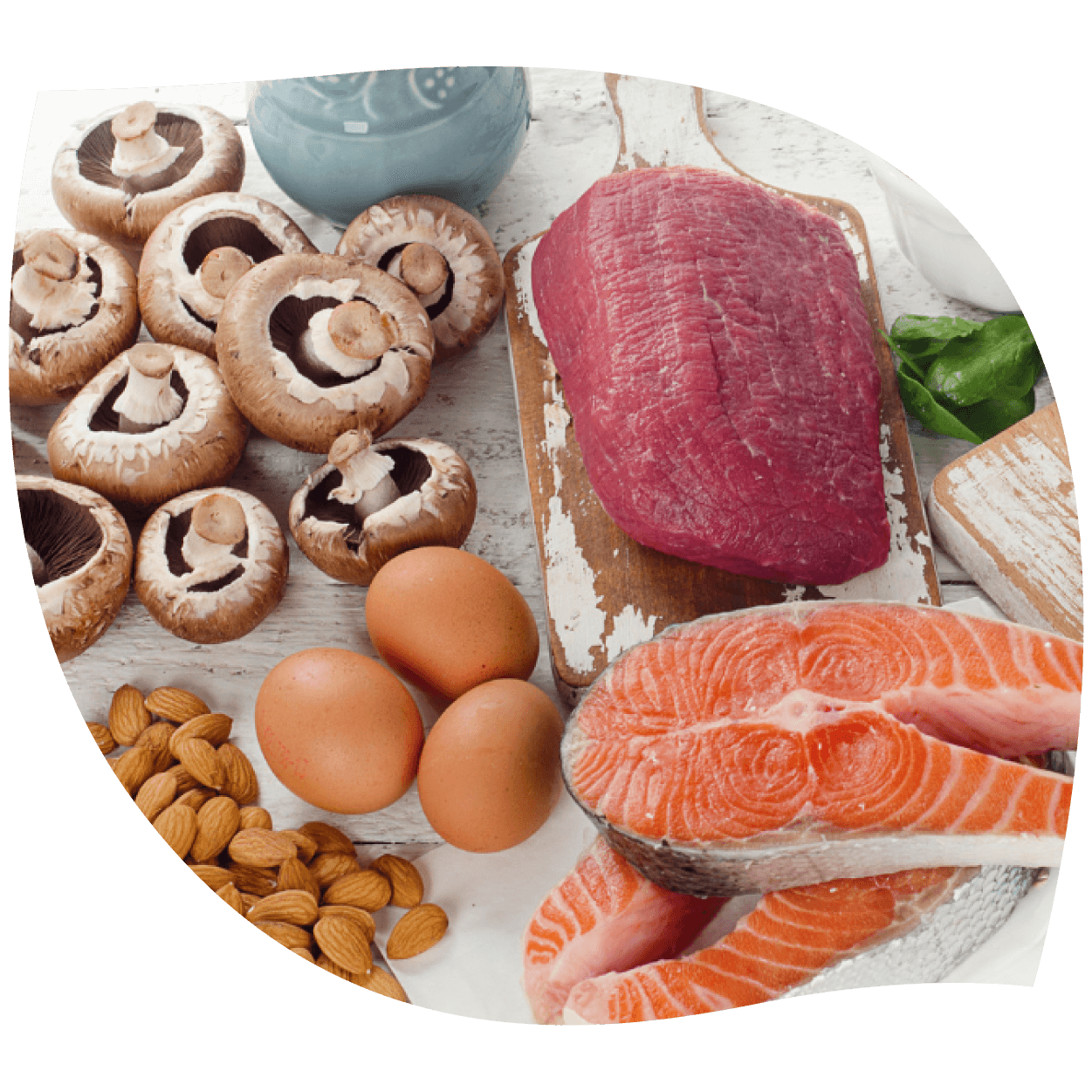 Imagen de vitamina B1, B6, B12 en cápsulas combinadas