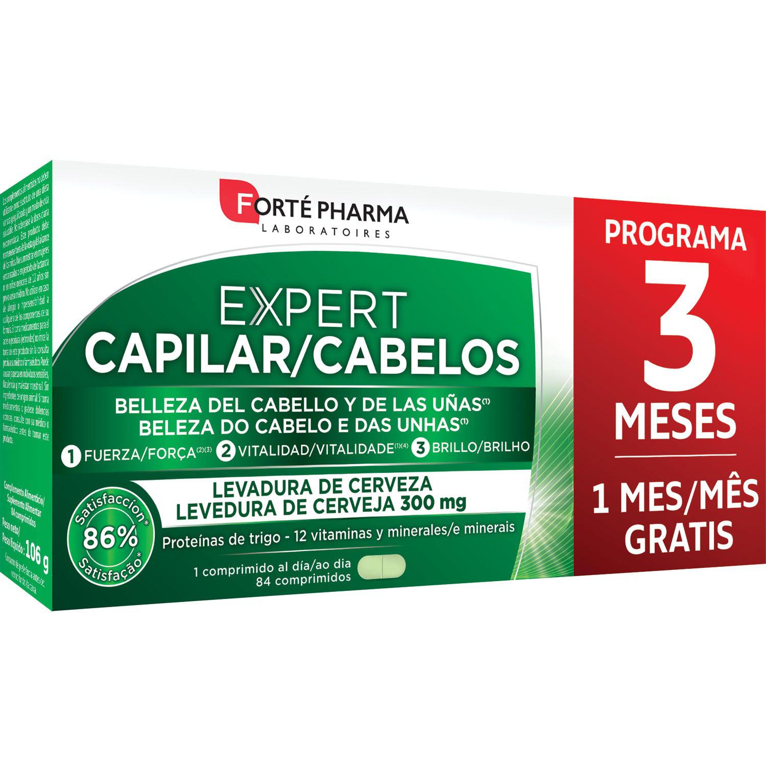 EXPERT CAPILAR - FUERZA Y VITALIDAD CABELLO Y UÑAS