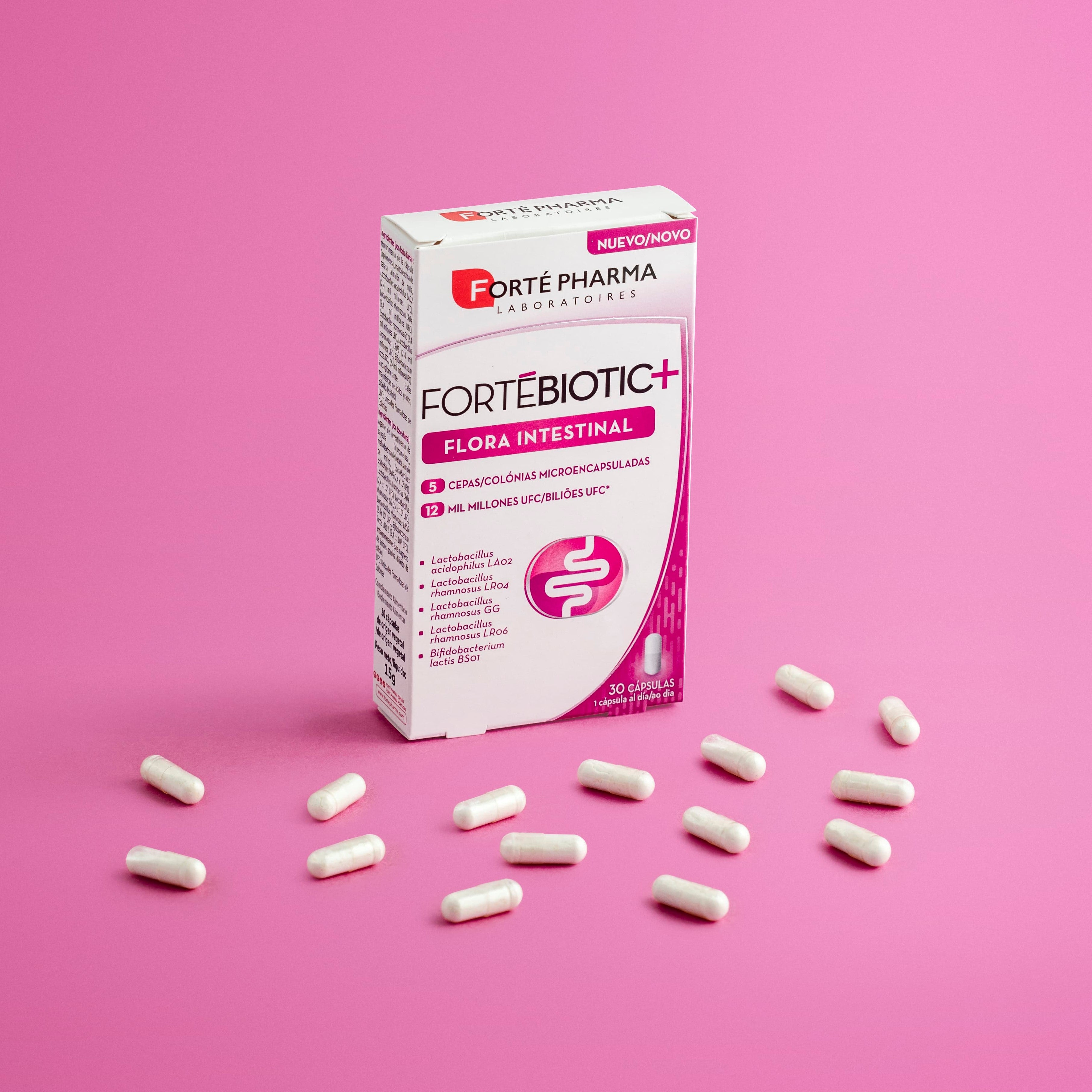 fortébiotic+ flora intestinal-Probióticos-Forté Pharma
