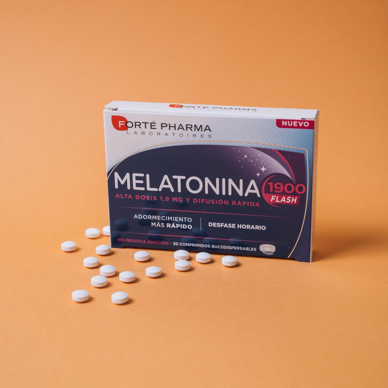 melatonina 1900 flash-Sueño-Forté Pharma