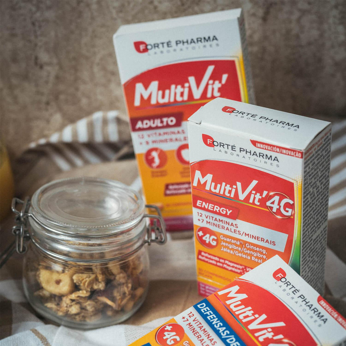 Multivit Adulto - Vitalidad y Energía – Forté Pharma